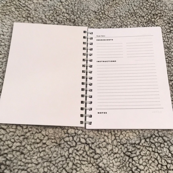 Personalized “A” Recipe Book Unused/Empty - Picture 2 of 6